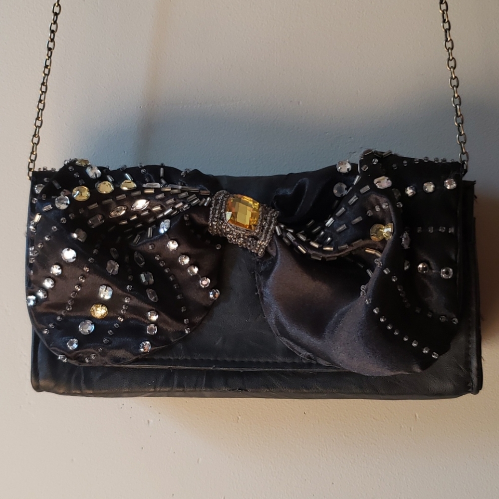 Mary Frances Glitzy Clutch/Crossbody Bag
